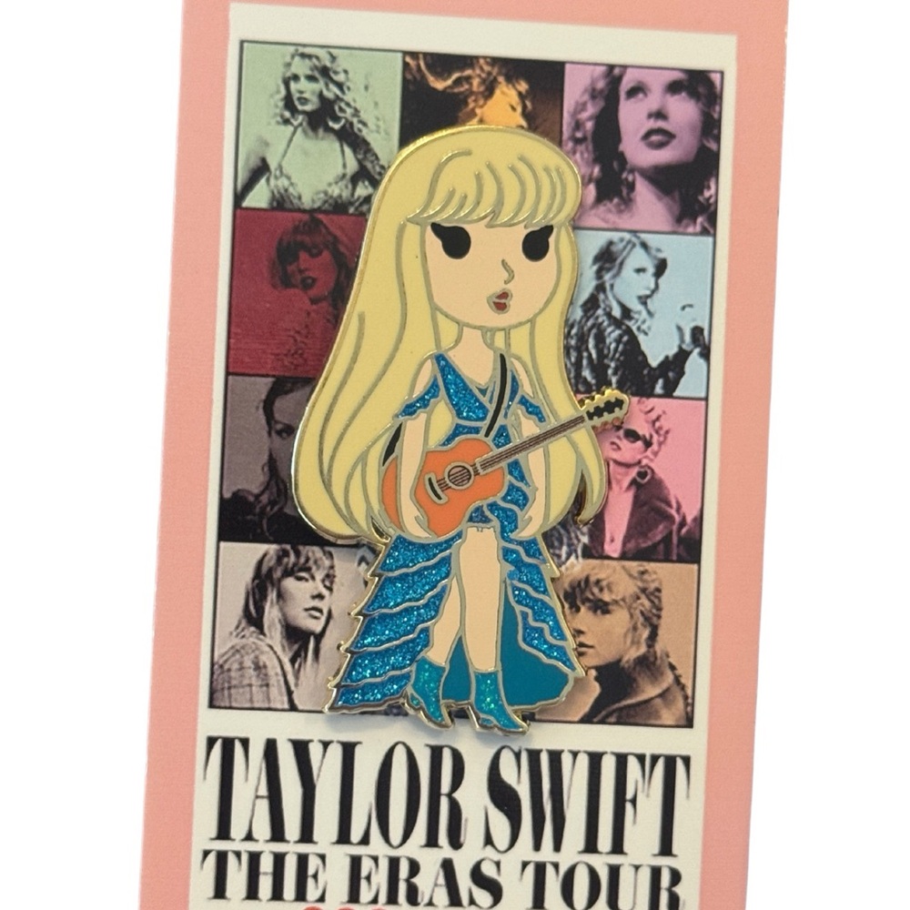 Taylor Swift Eras Tour Chibi Enamel Pin